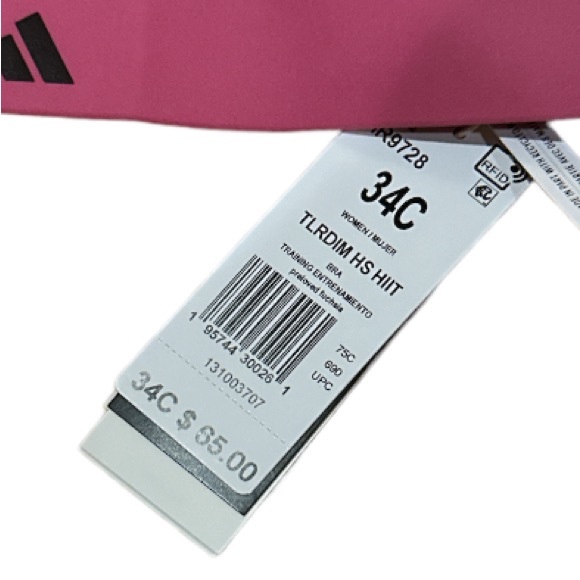 ADIDAS women’s TLRD MOVE TRAINING HIGH-SUPPORT BRA - Picture 14 of 14